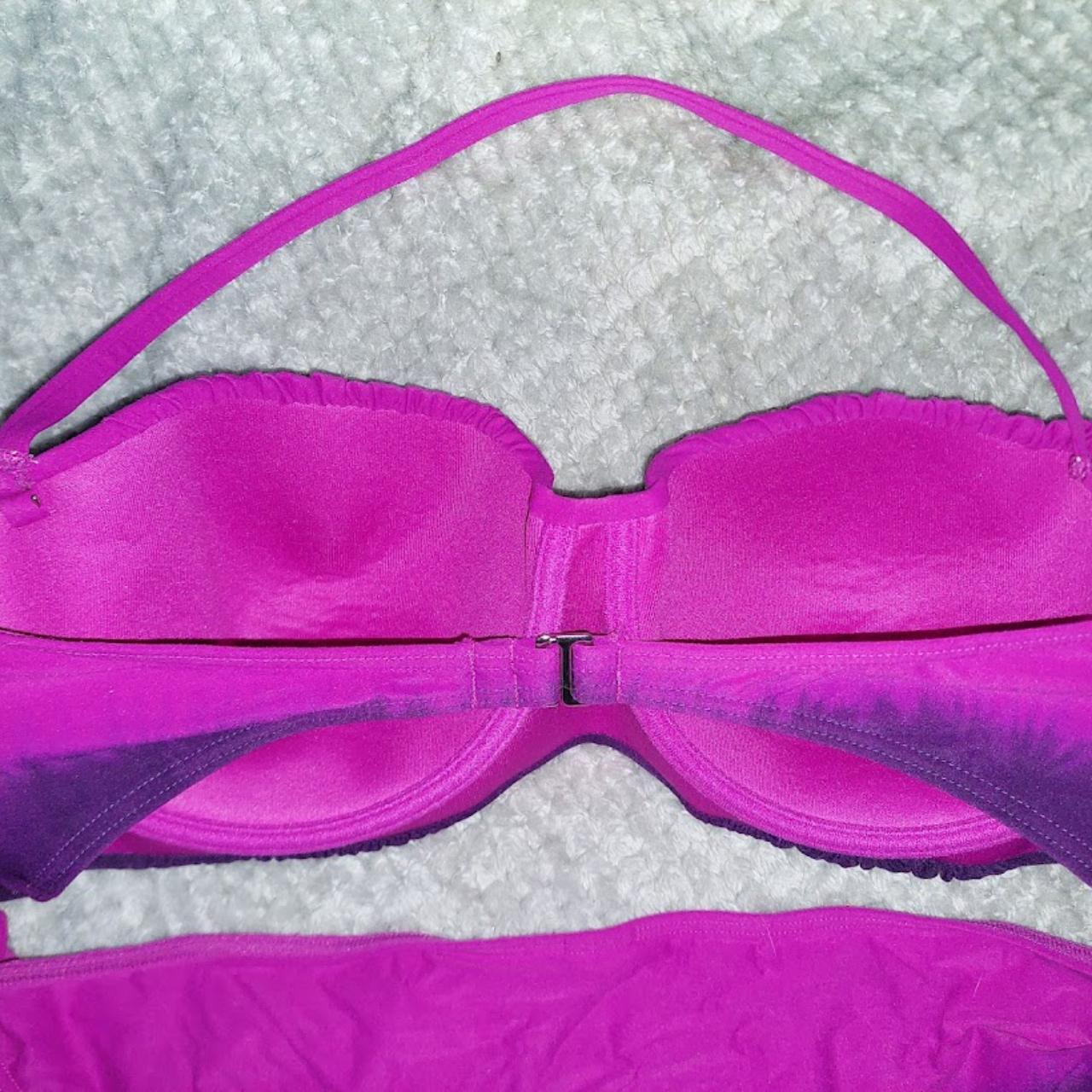 Debenhams Women's Purple and Pink Bikinisandtankinisets Depop