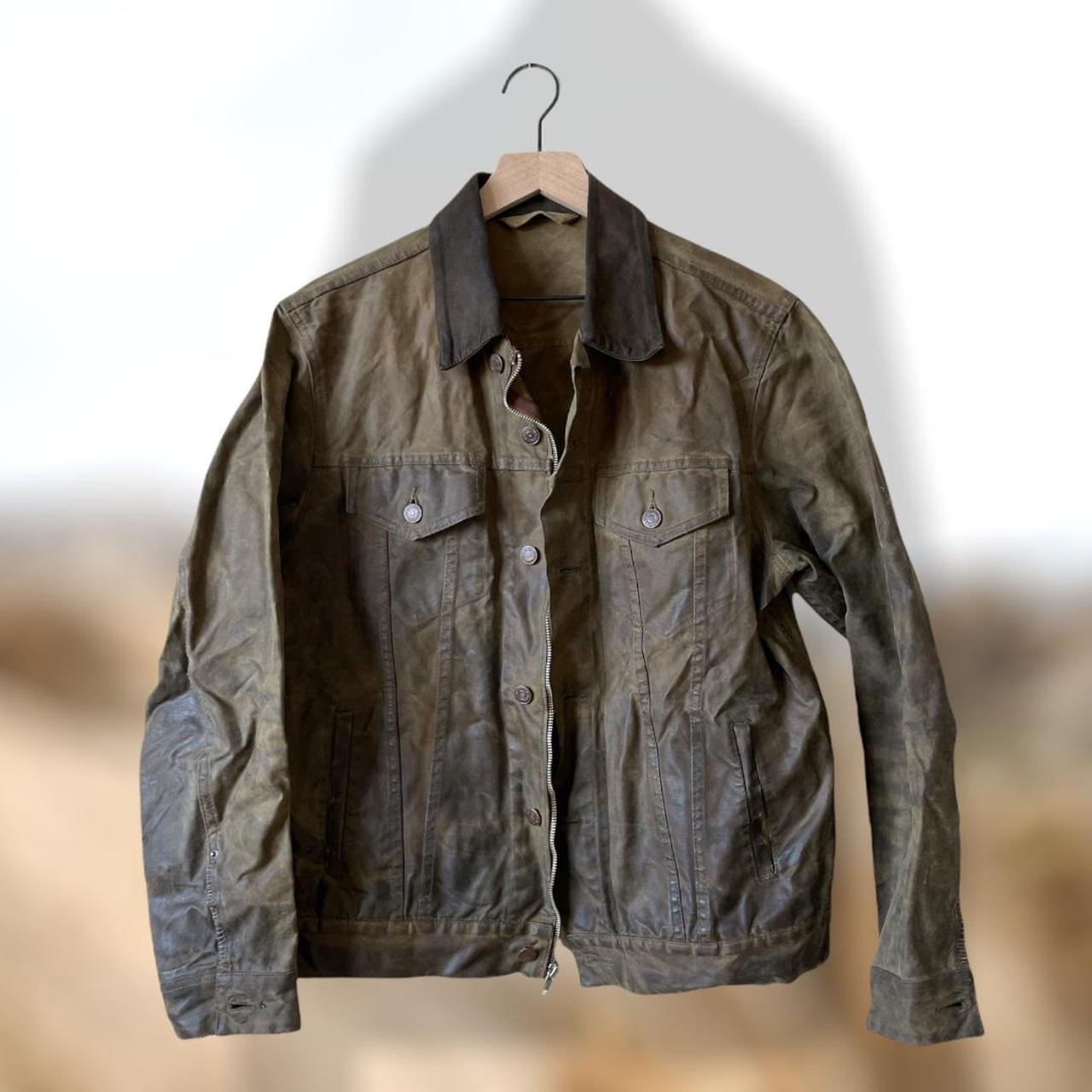 levis waxed canvas jacket