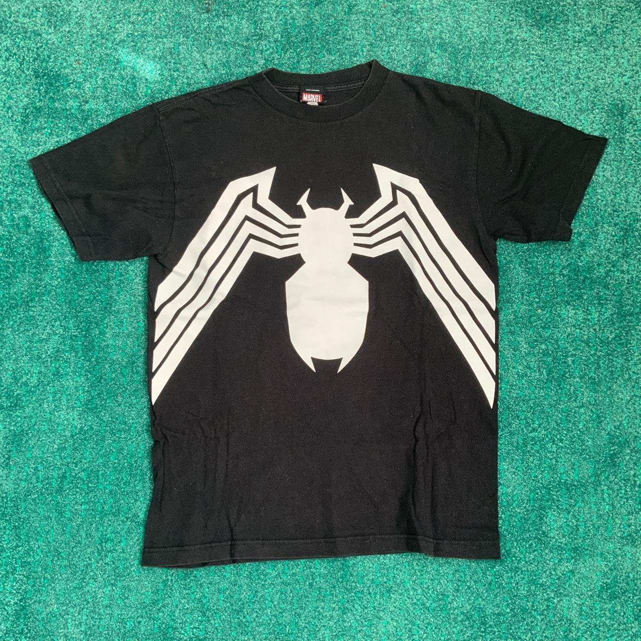 Spider-Man, Venom front - print Depop T-shirt... back and