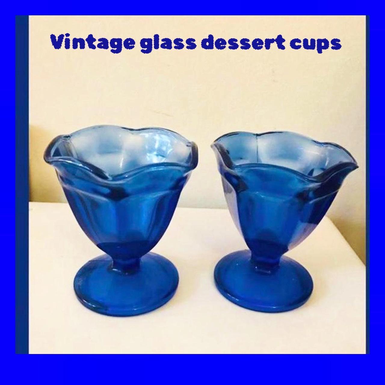 Product Image 1 - #Deadstock #blue #retro #glassware in