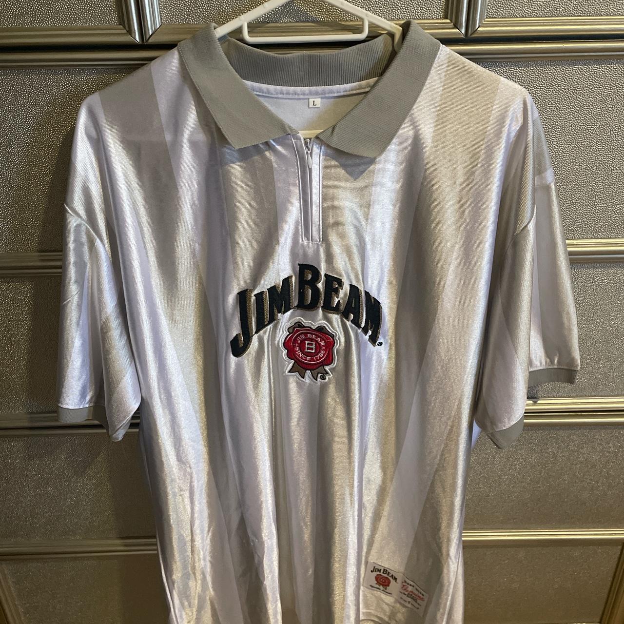 jim bean collared jersey, feel free to give an - Depop