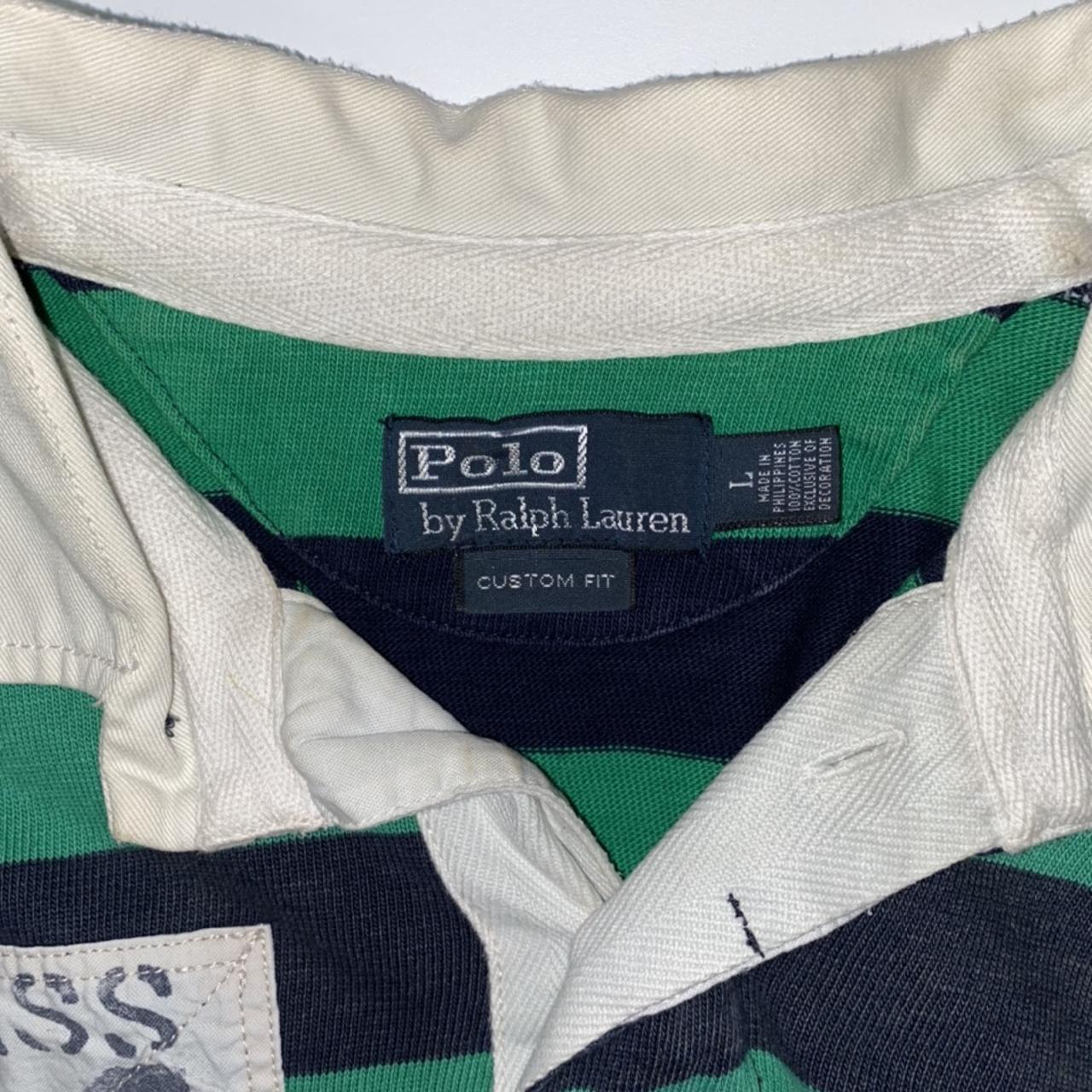 🌋Polo Ralph Lauren R.L.P.C 1945-46 Rugby shirt XL - Depop