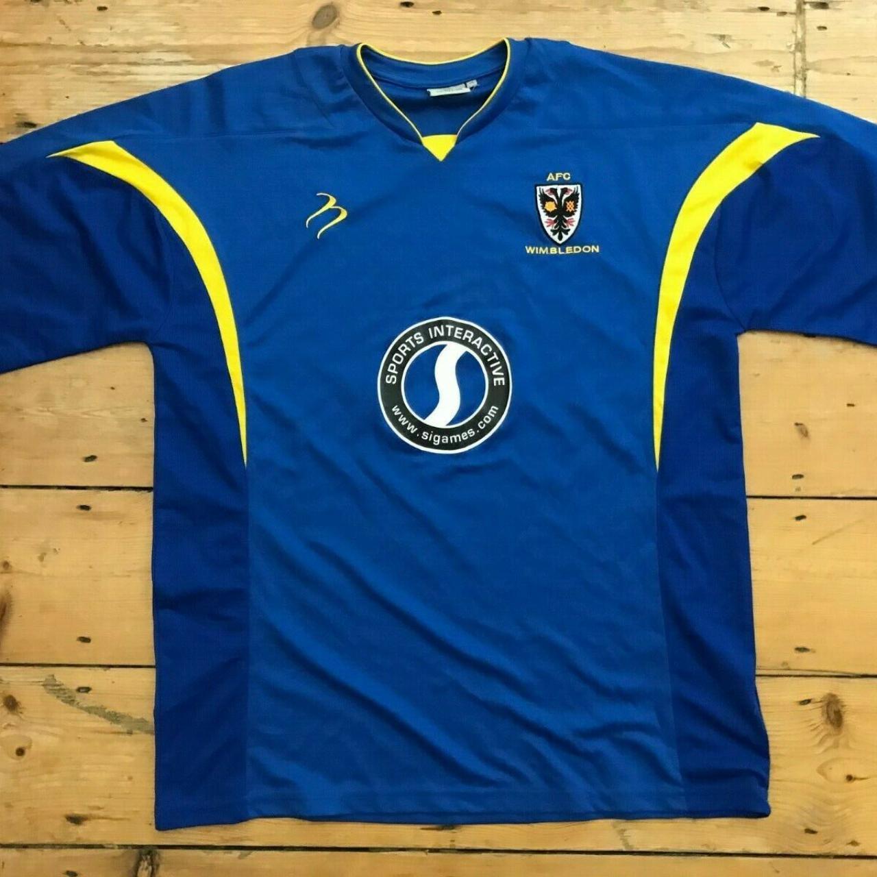 AFC Wimbledon Home football shirt 2007-2008 Home... - Depop