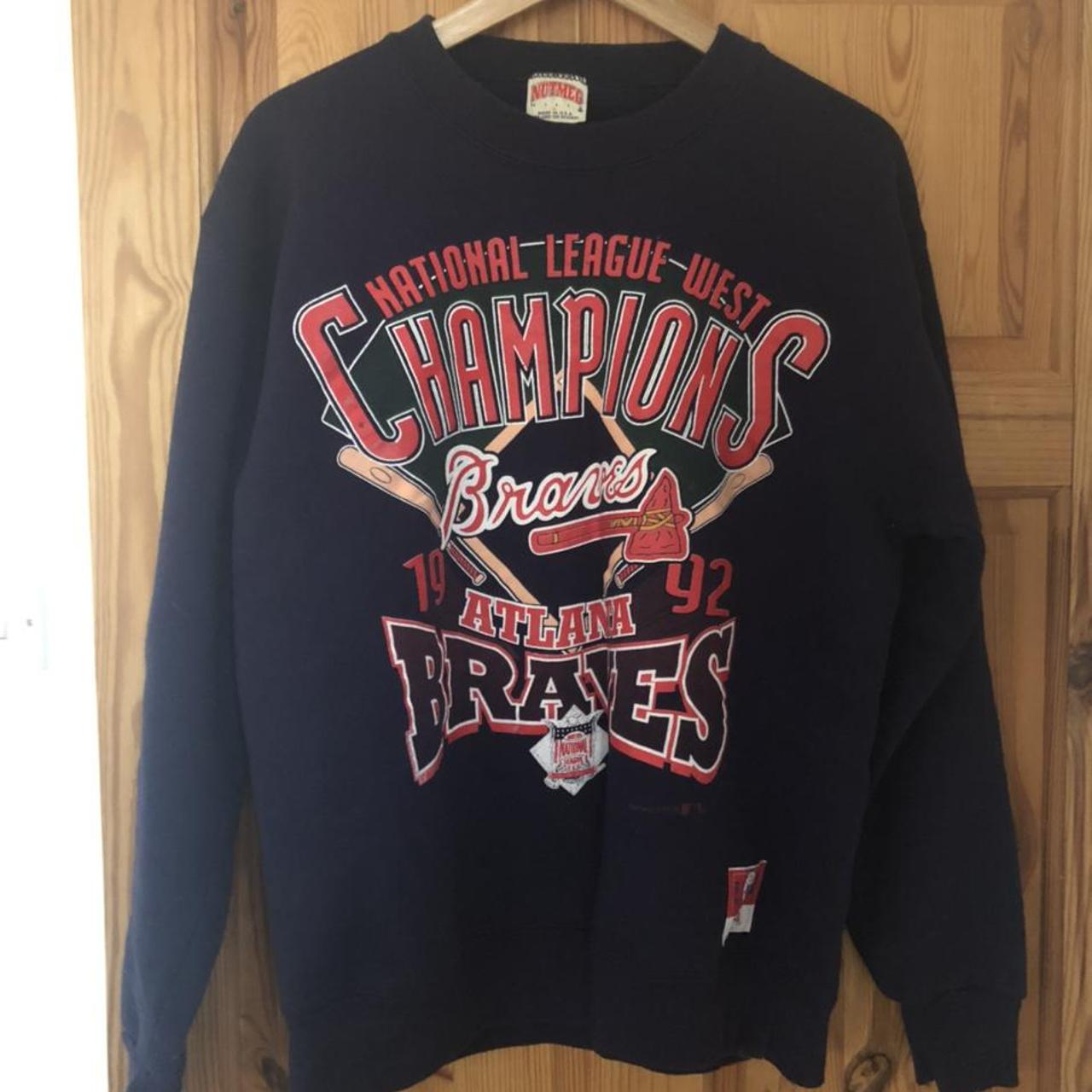 Official vintage 1992 Atlanta Braves baseball... - Depop