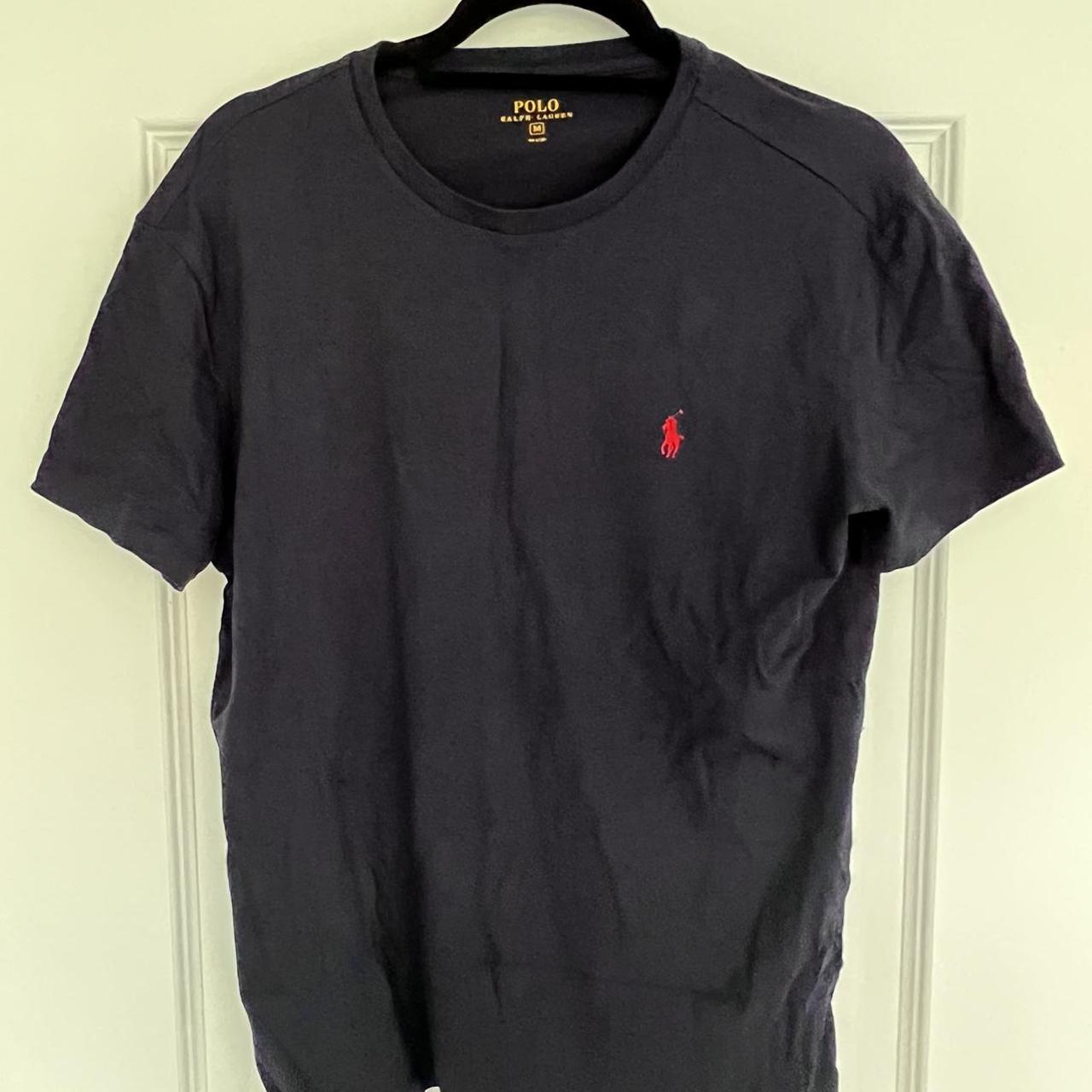 Polo Ralph Lauren Men's Navy T-shirt | Depop