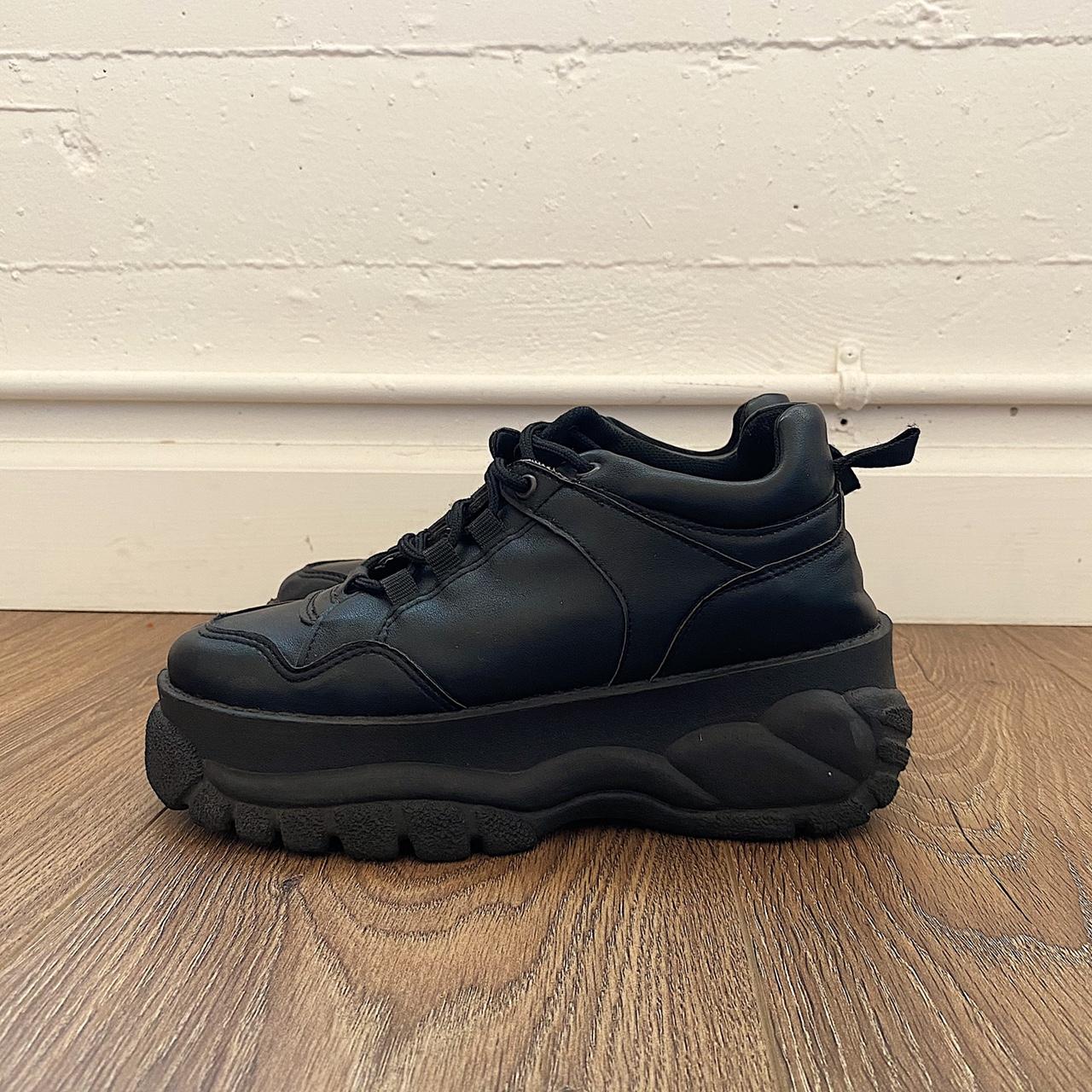 Black chunky cheap trainers topshop