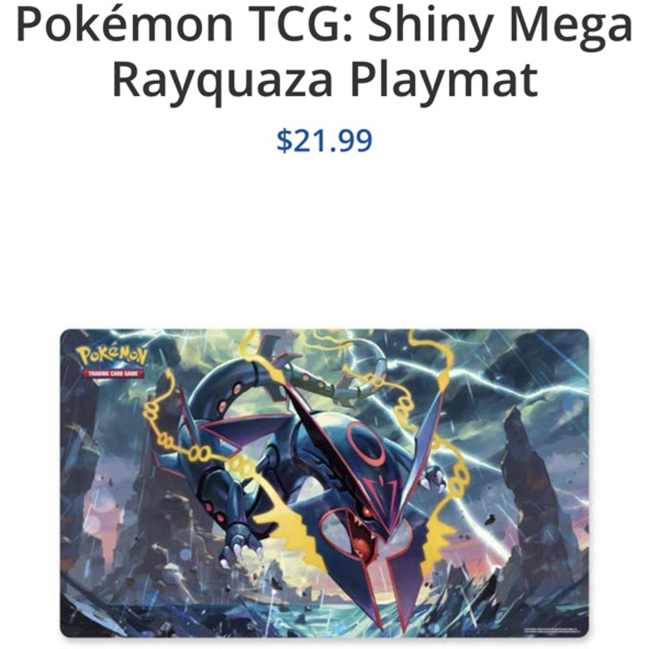 Pokemon Playmat: Shiny Mega Rayquaza