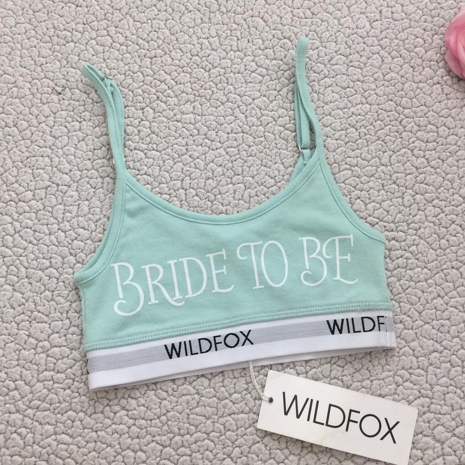 NWT Wildfox Bralette BRIDE TO BE 💜Bundle for - Depop