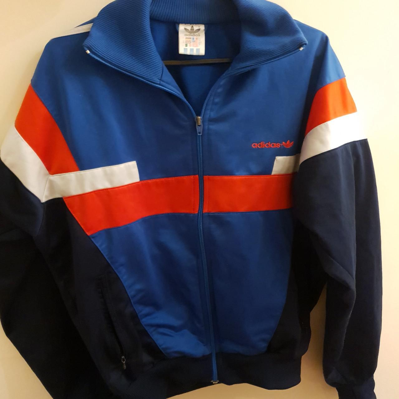 Adidas Men's Blue Jacket | Depop