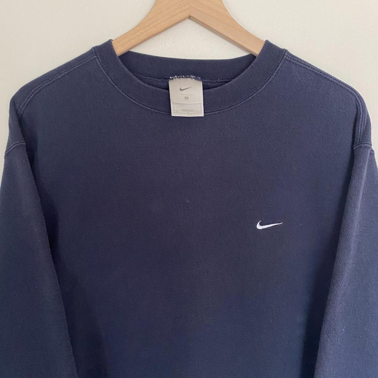 navy nike crewneck womens