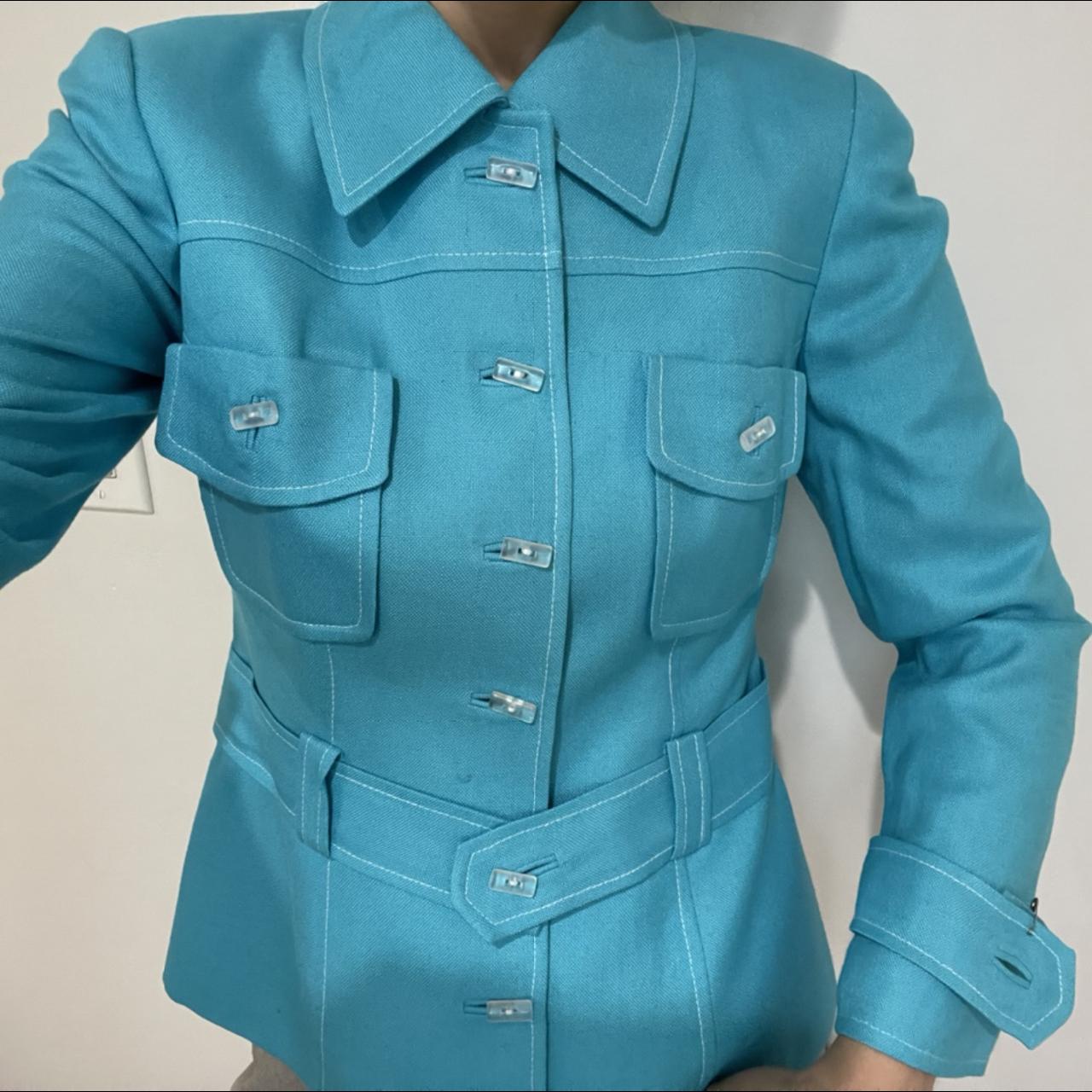 Lourdes Women's Blue Jacket (3)