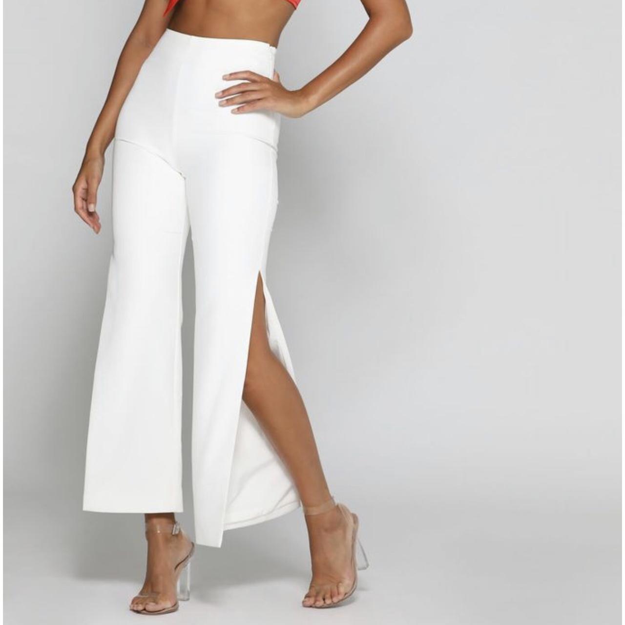 Meshki white hot sale pants