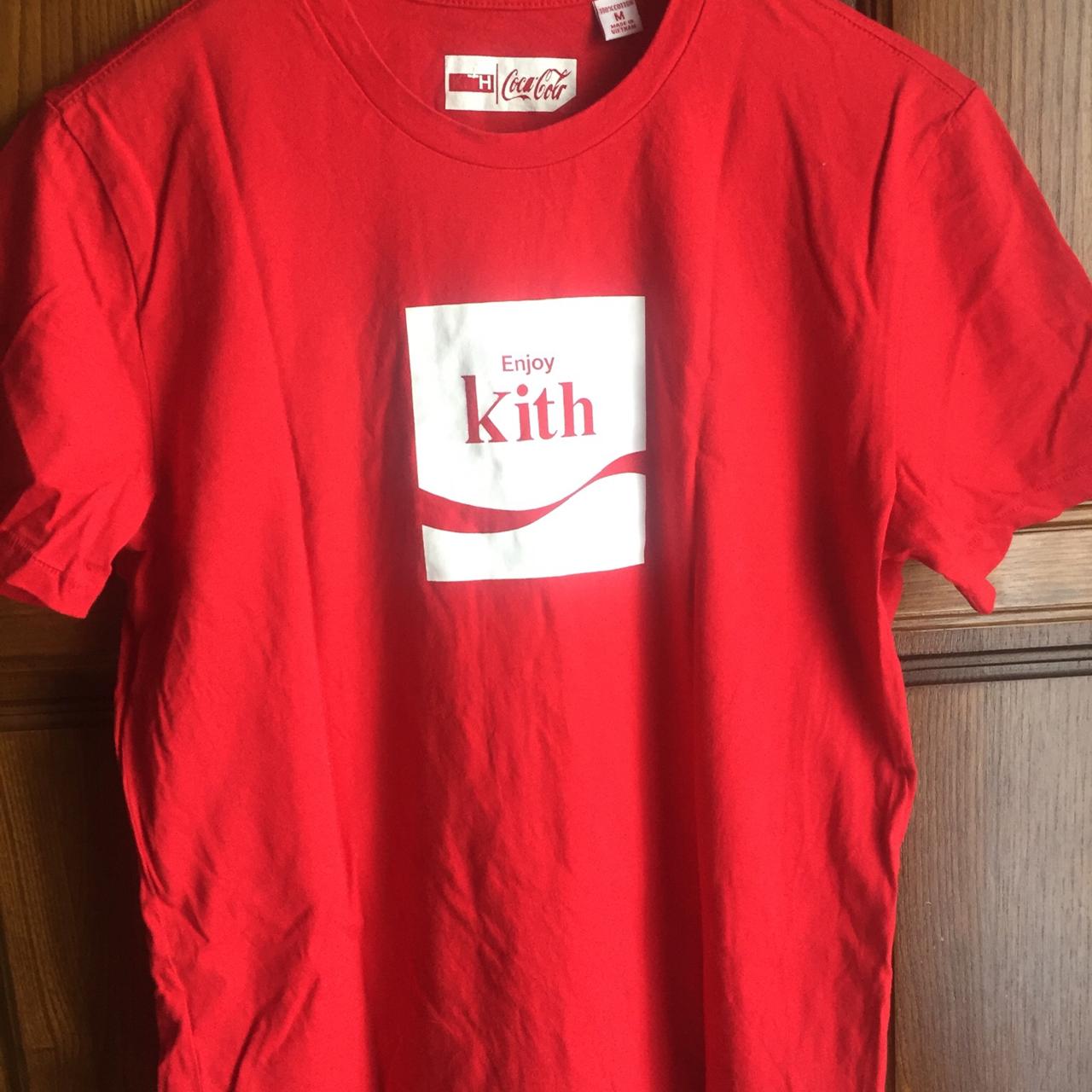 🥤Kith x Coca Cola tee🥤 Condition : 10/10 Year :... - Depop