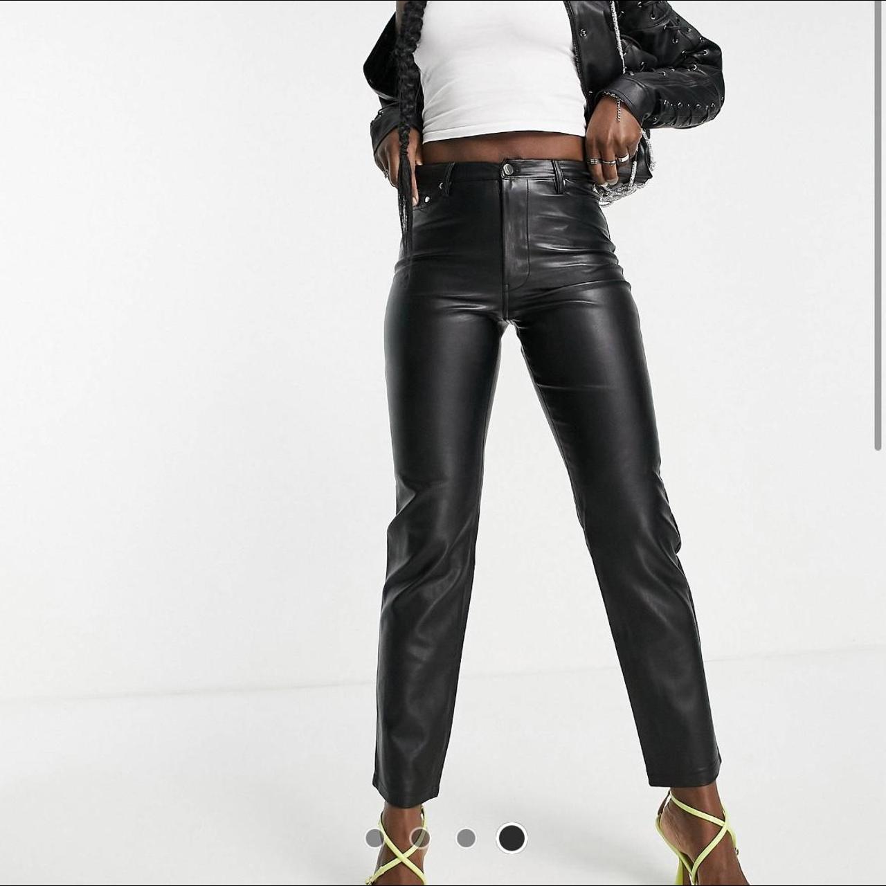 Brown Leather Pants - Brown Pants - Brown Faux Leather Pants - Lulus