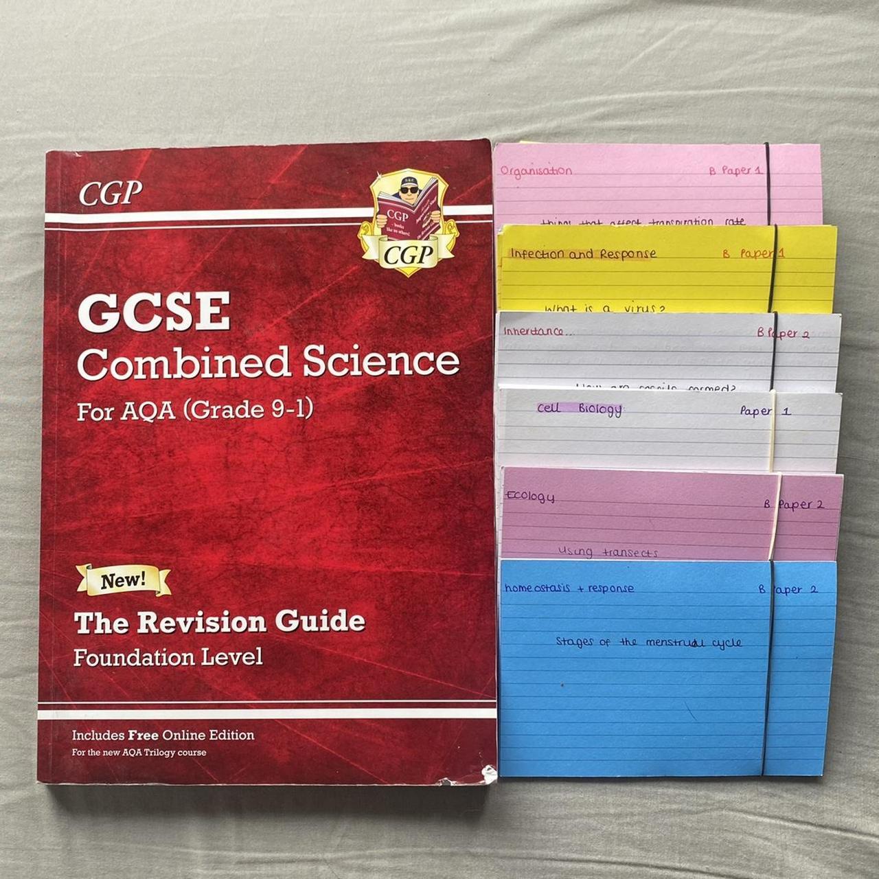 GCSE Combined Science Foundation Revision Guide Depop