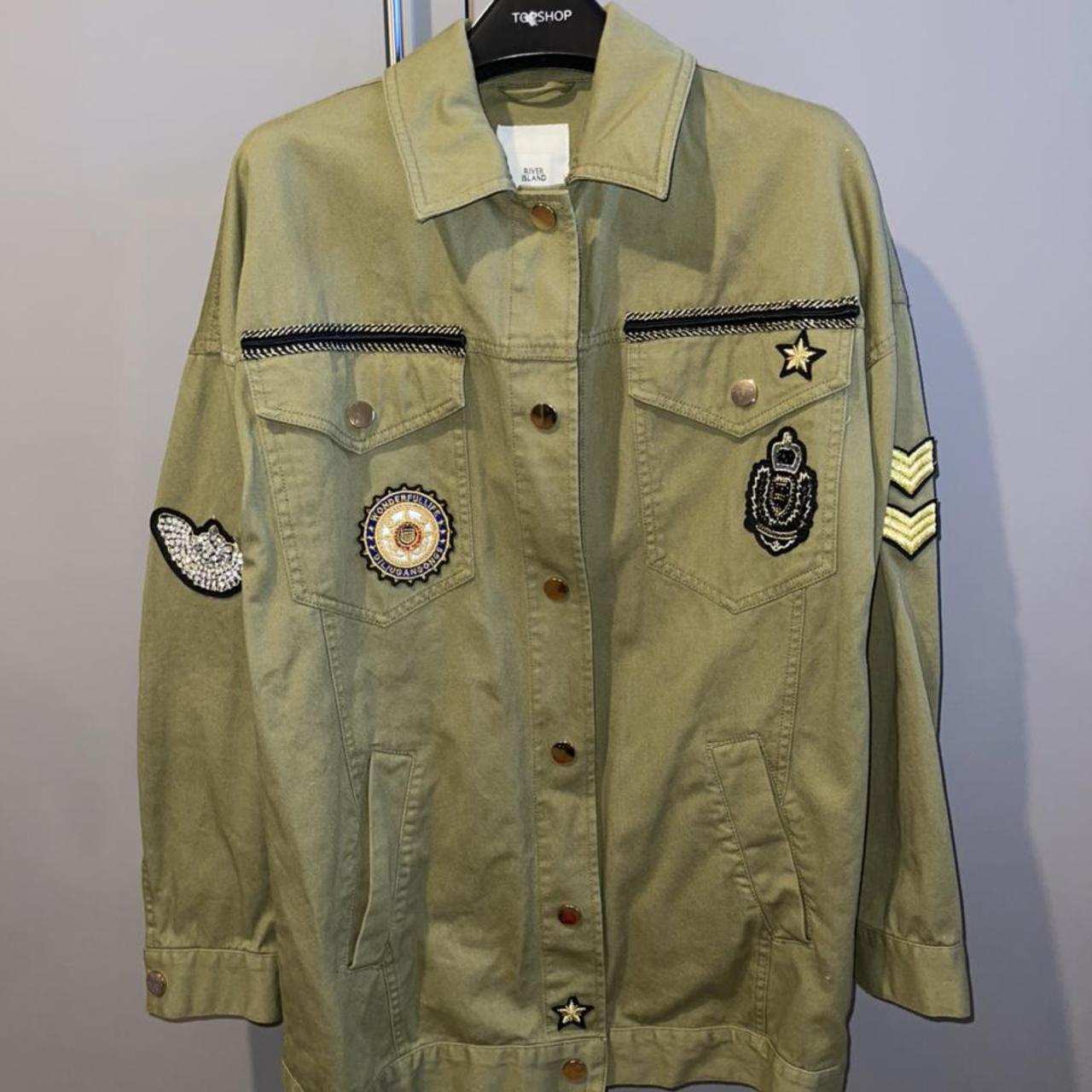 army jacket river island