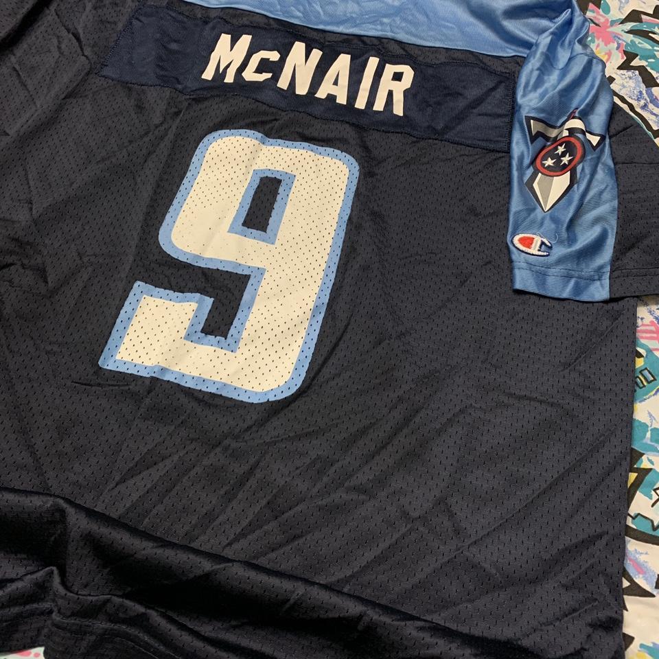 Houston Oilers Steve McNair Jersey #9 100% Authentic - Depop