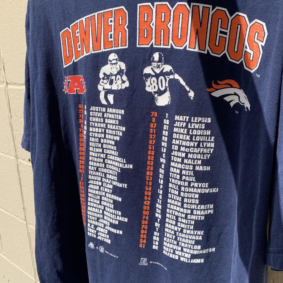 Vintage T-Shirt, Denver Broncos, Griese, McCaffery, Romanowski, Davis '01