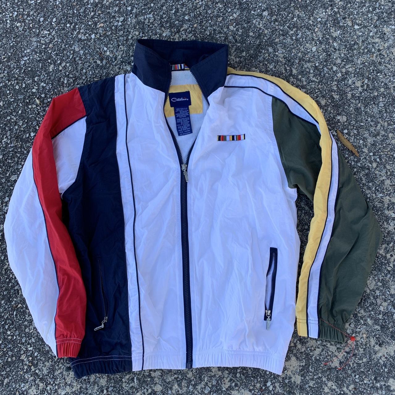 Vintage 90s Catalina Windbreaker Jacket Depop