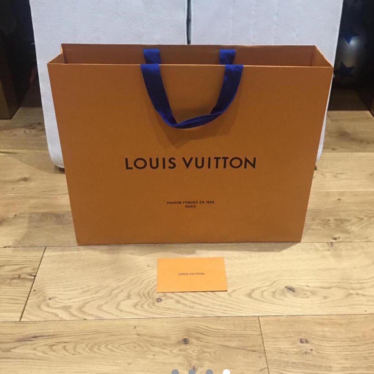 Louis Vuitton Orange Medium Size Shopping Bag