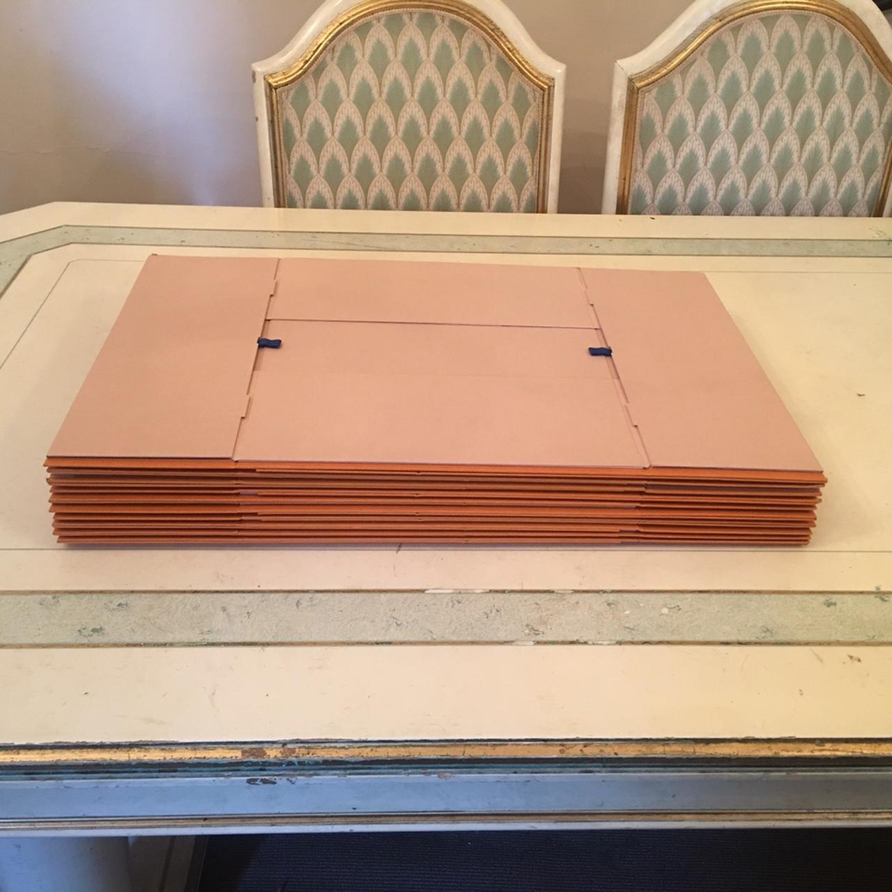 Louis Vuitton Orange Empty Large magnetic close Box 36x26x13cm(Limited  EDITION)