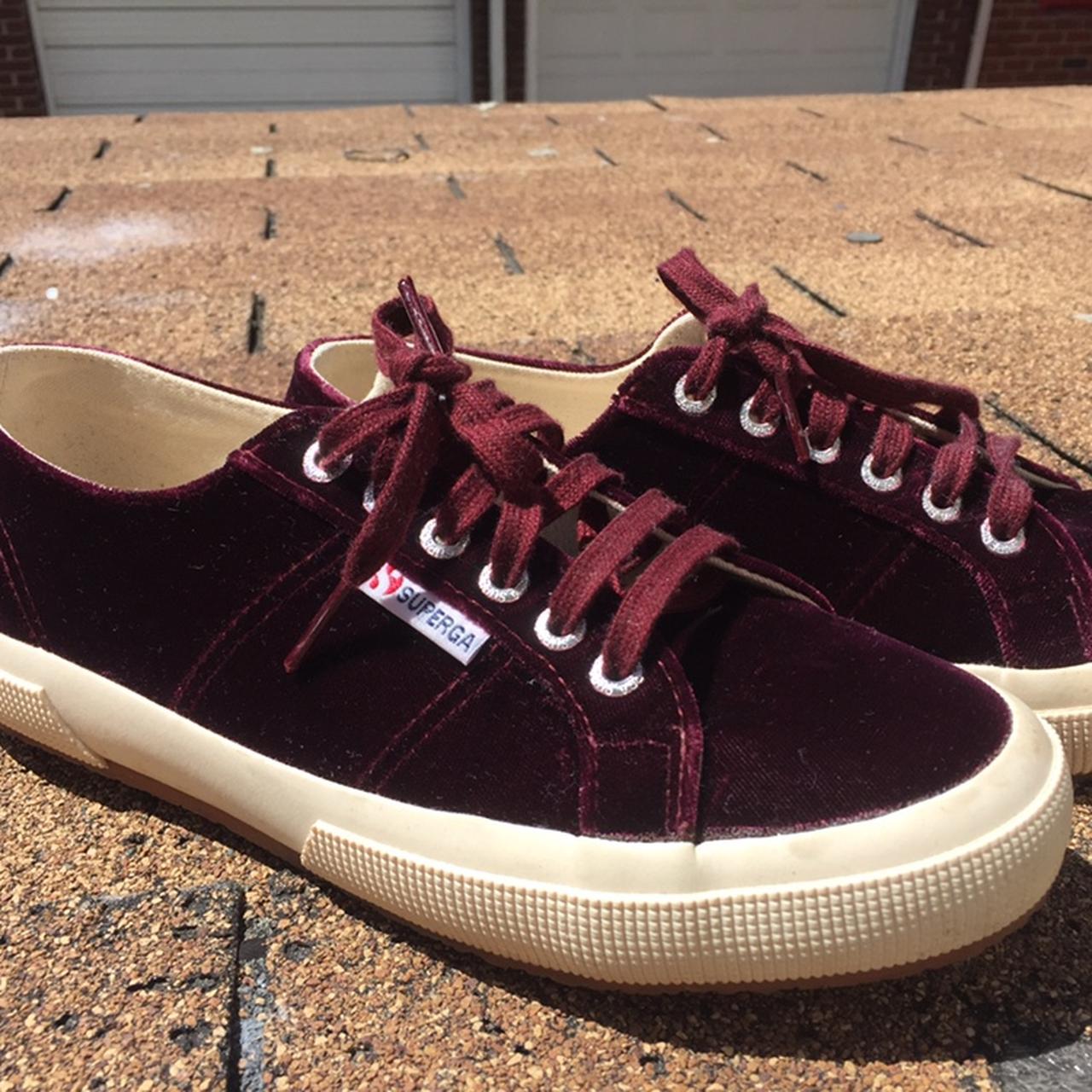 Superga maroon clearance