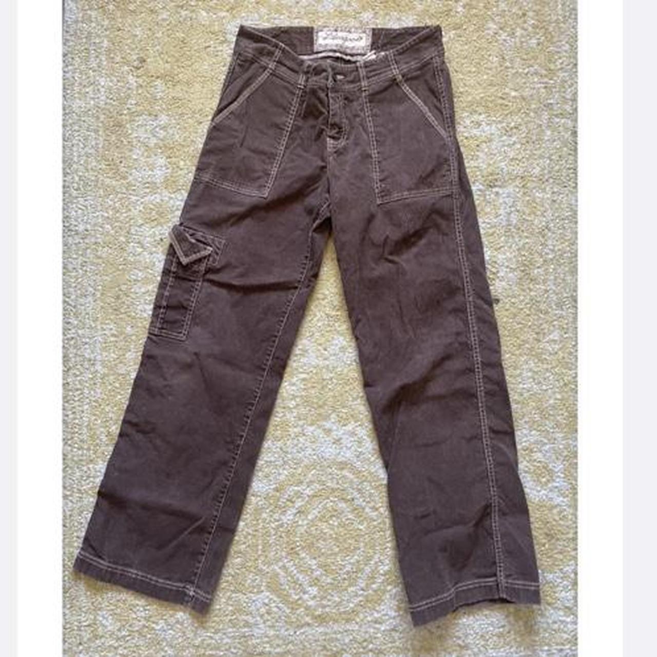 Life is good brand corduroy utility pants great... - Depop