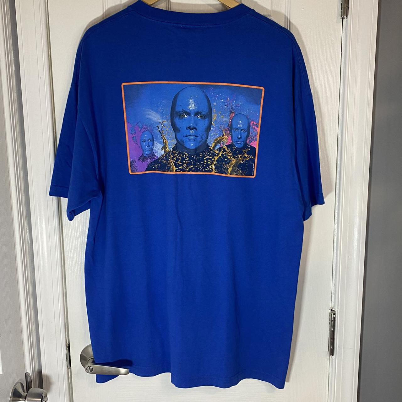 Vintage Men's T-Shirt - Blue - XXL