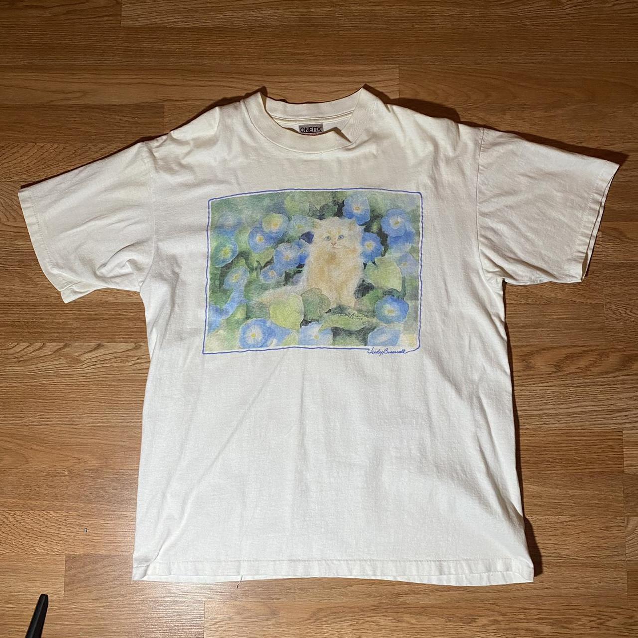 Vtg 90’s Judy Blossom art Promo Tshirt XL... Depop