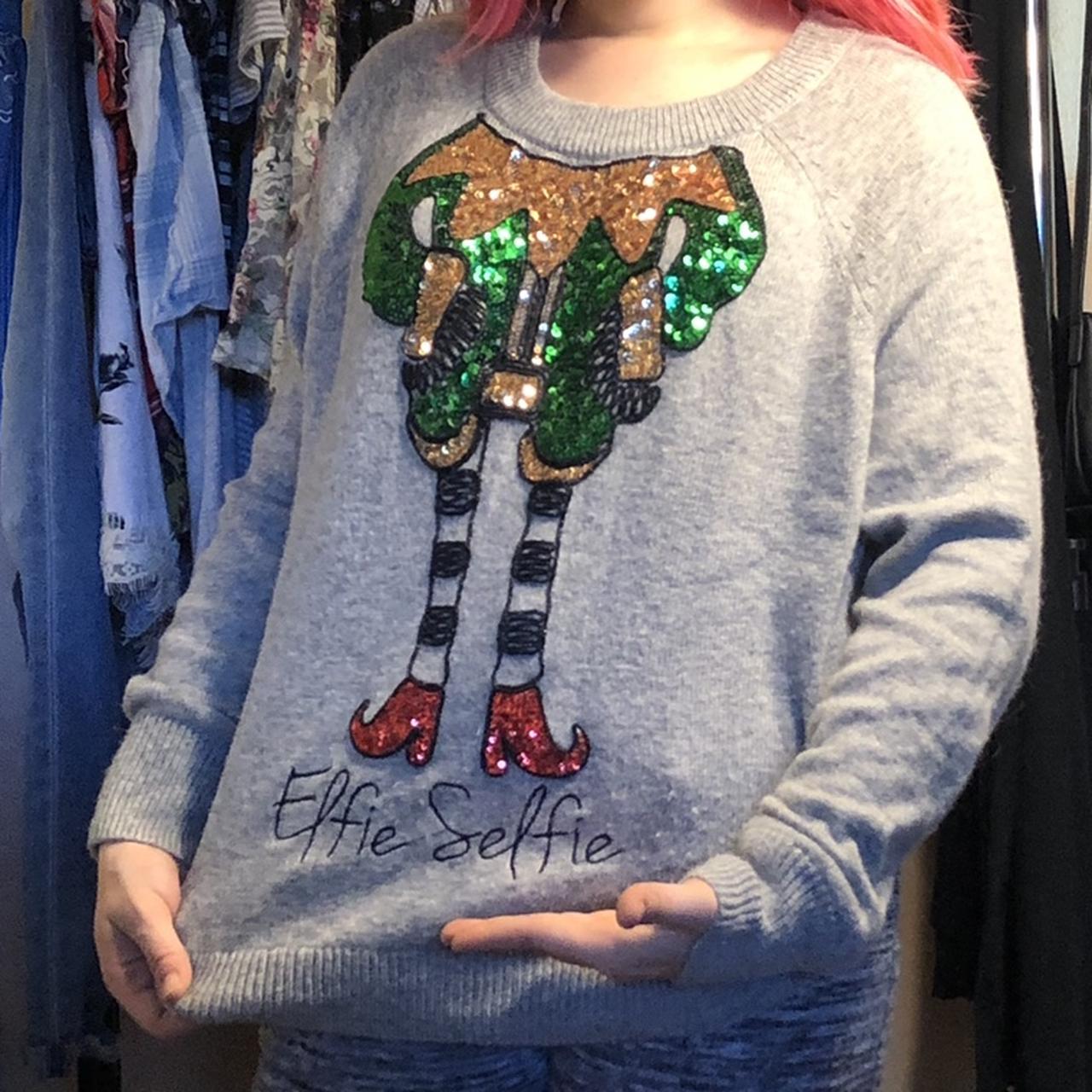 Elfie selfie sweater best sale