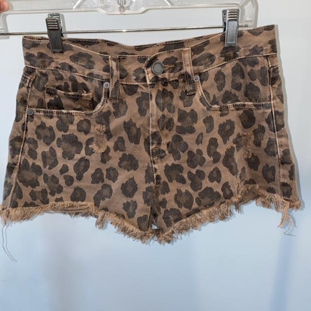 Blank nyc 2024 cheetah shorts