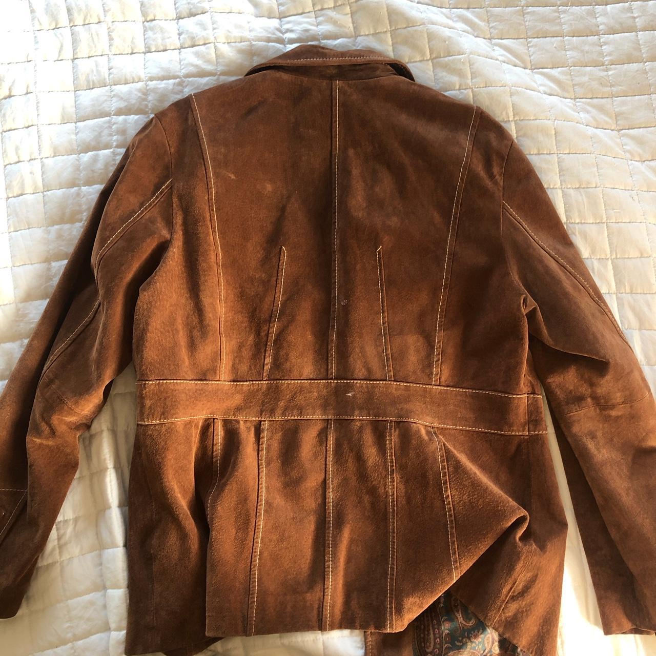 Wilson’s Leather Men's Tan and Brown Jacket (3)