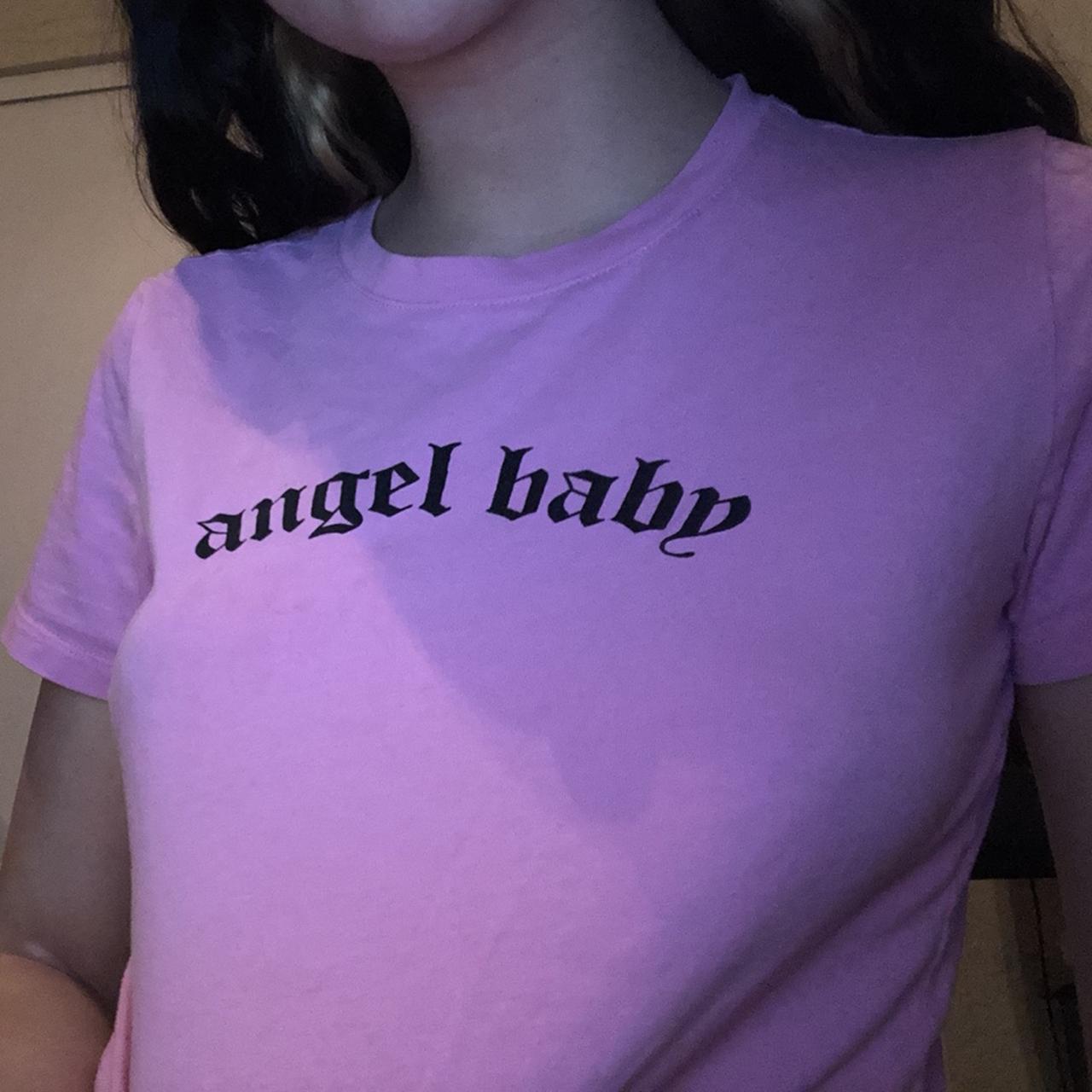 forever 21 angel shirt