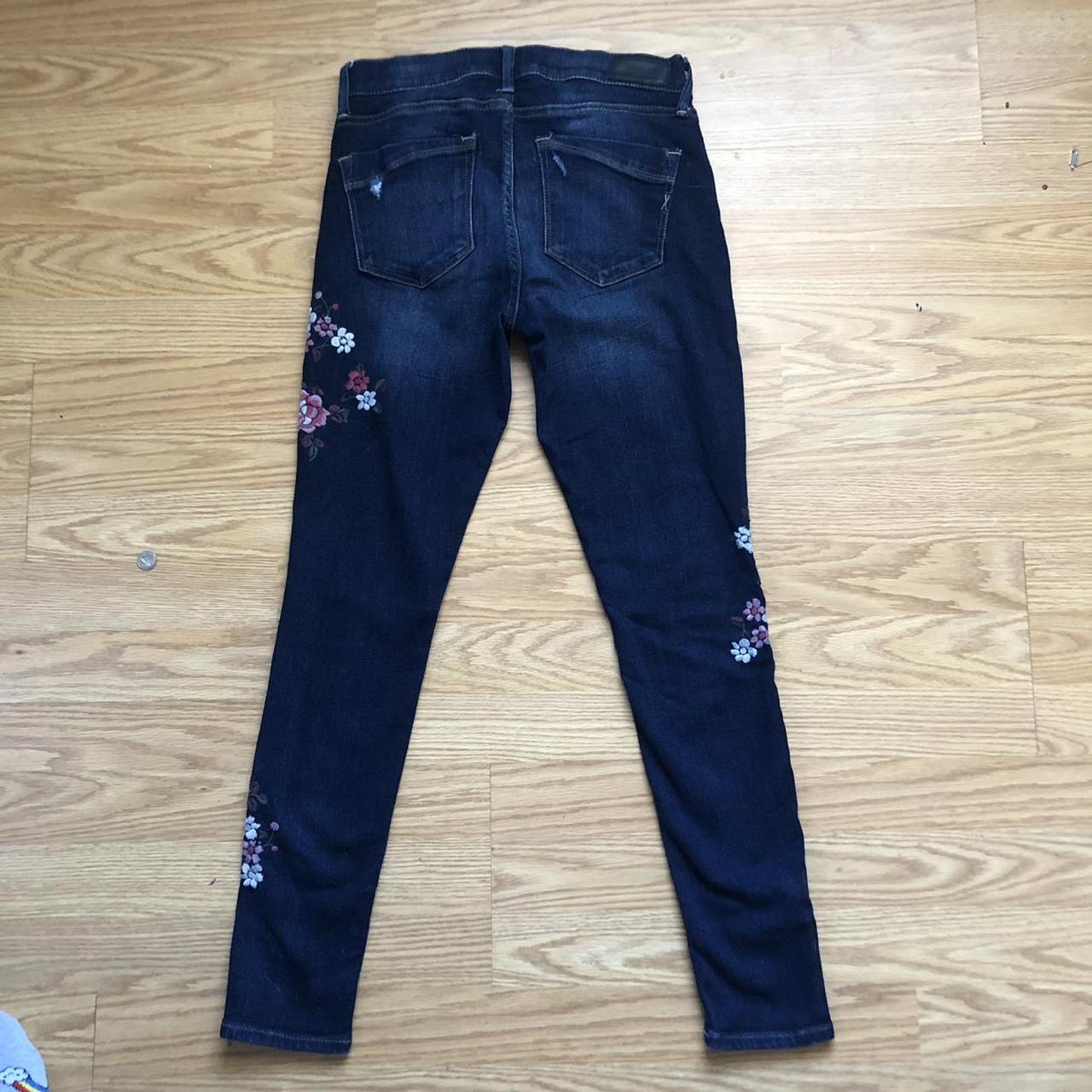 Express best sale embroidered jeans