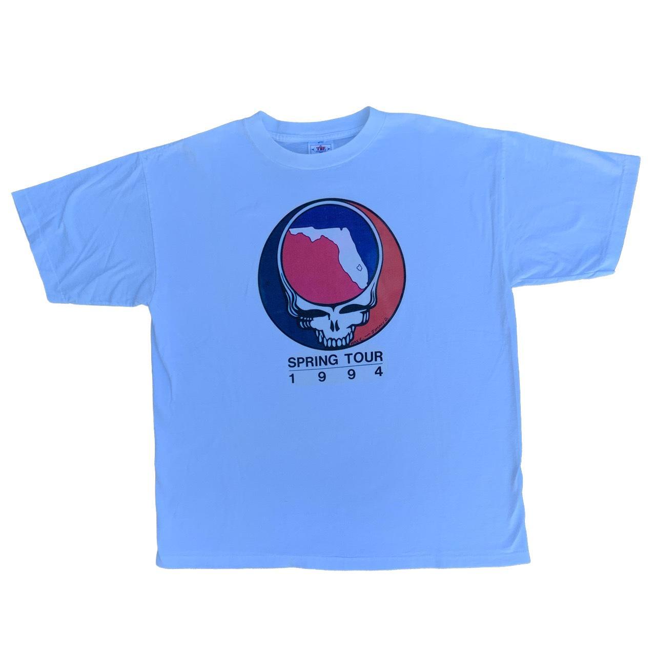 Vintage Grateful Dead Steal Your Face Logo Concert T Shirt 1994