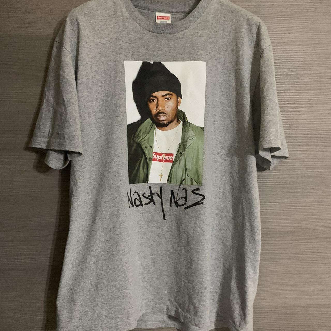 Supreme nas outlet tee black