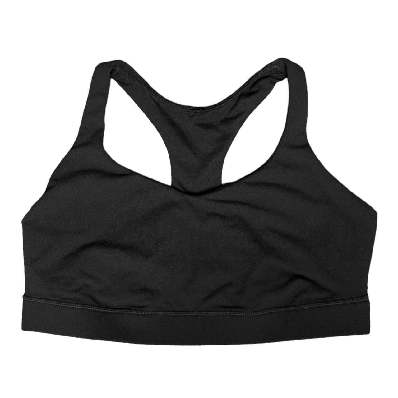 Black Lululemon sports bra size 10! Very... - Depop