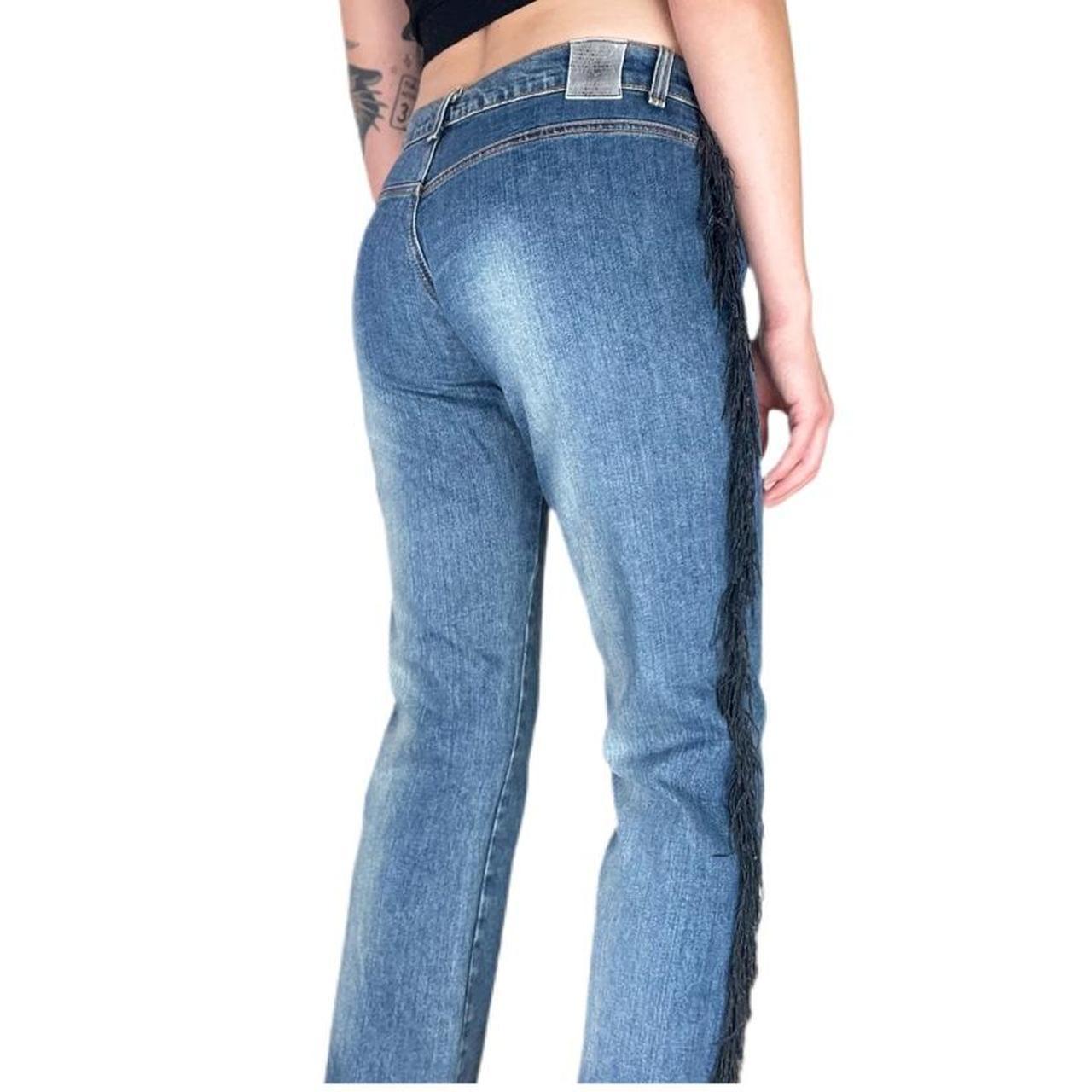 vintage bebe bootcut jeans ⚡️ 90s/Y2K ⚡️ medium denim... Depop