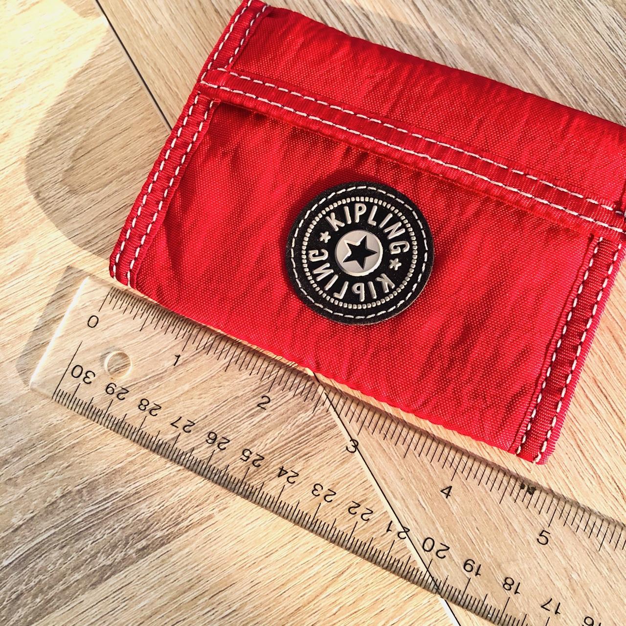 RED KIPLING WALLET real Kipling red with Depop