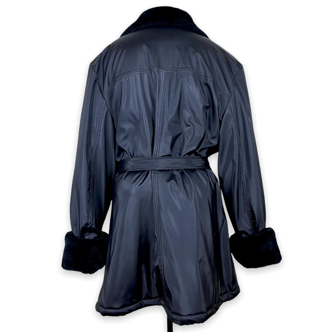 Basic Editions Women's Black Coat (2)