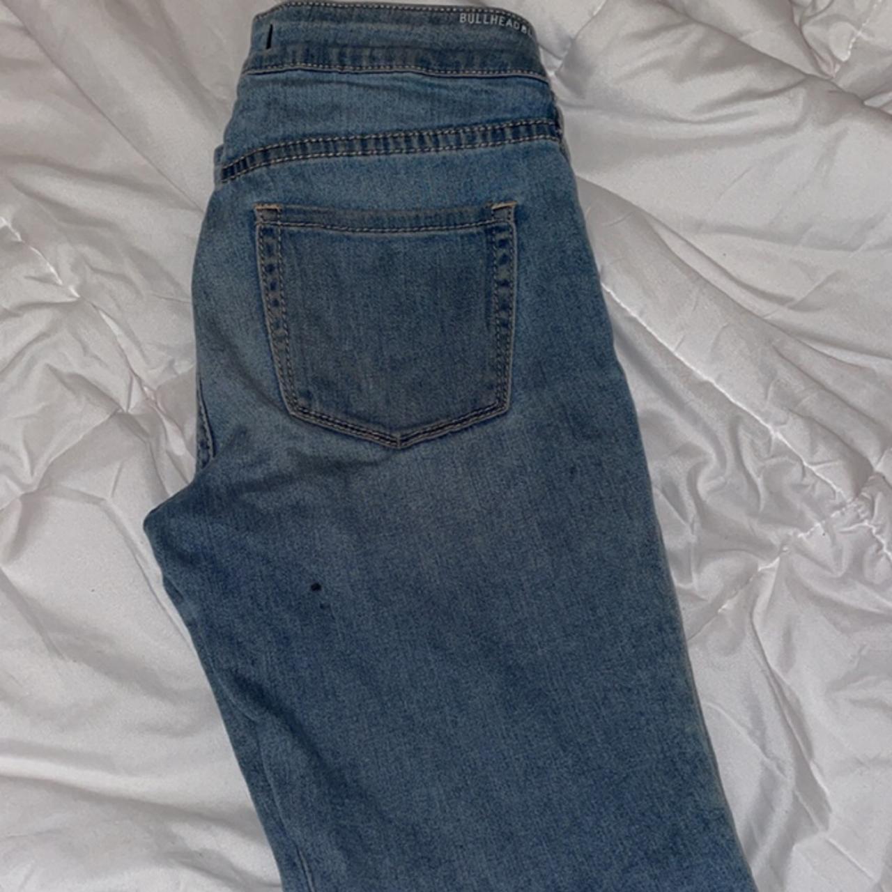 Low rise bullhead jeans Size 3 best fit like a 0 or... - Depop