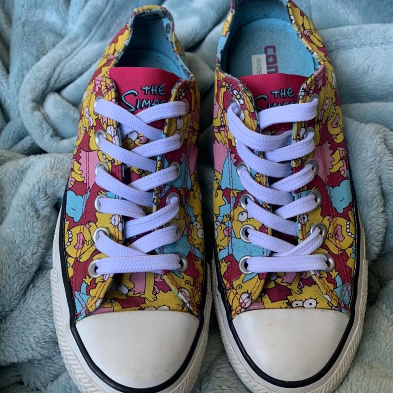 Simpsons converse sale shoes