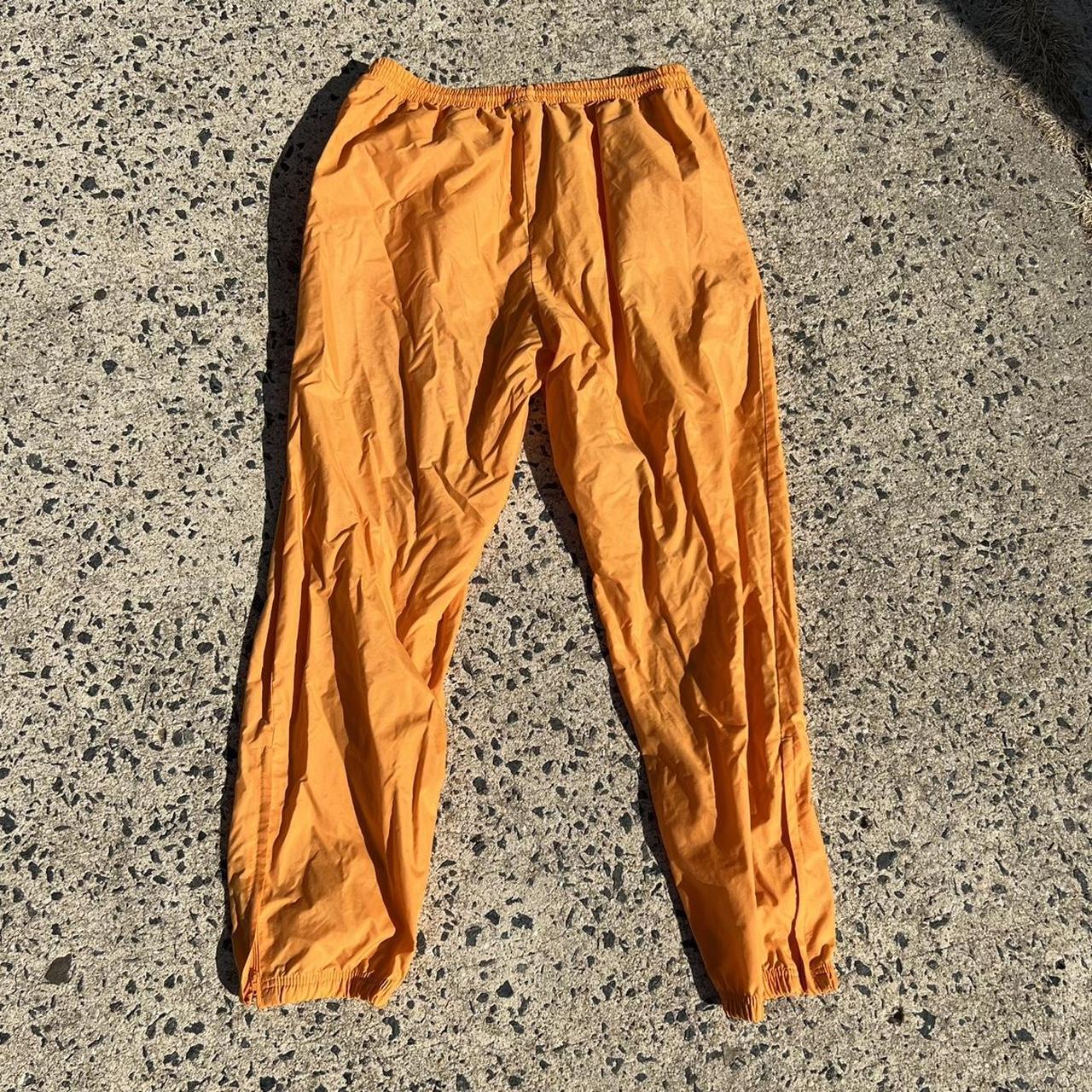 Reebok trousers online mens orange