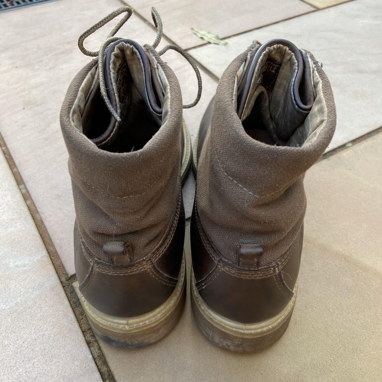 Men’s Timberland 6 inch boots which have been worn... - Depop