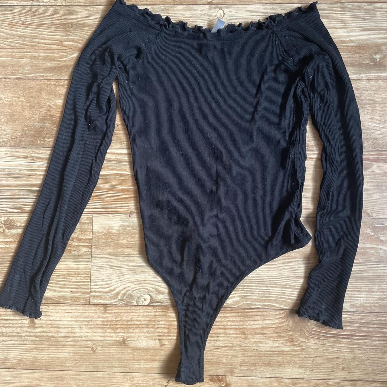 Asos Womens Black Bodysuit Depop