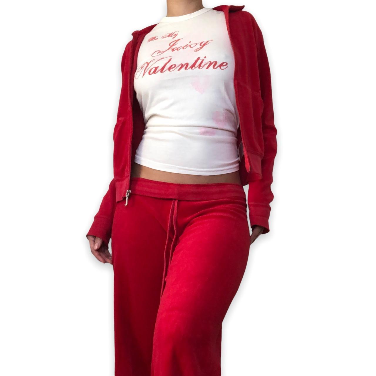 True Red Juicy Couture Tracksuit Stunning true red... Depop