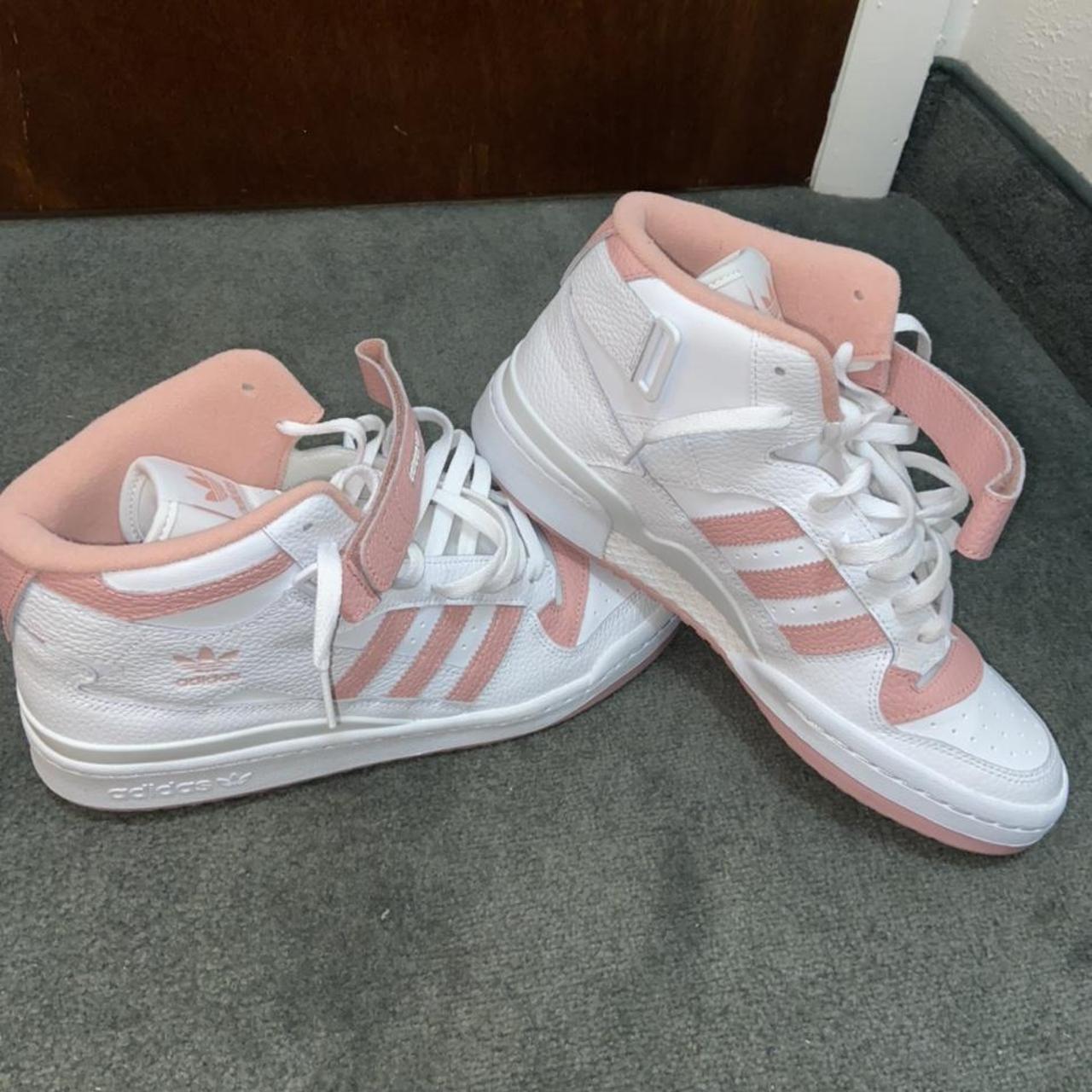 Product Image 2 - Adidas Forum Mid - Pink/White
Men’s