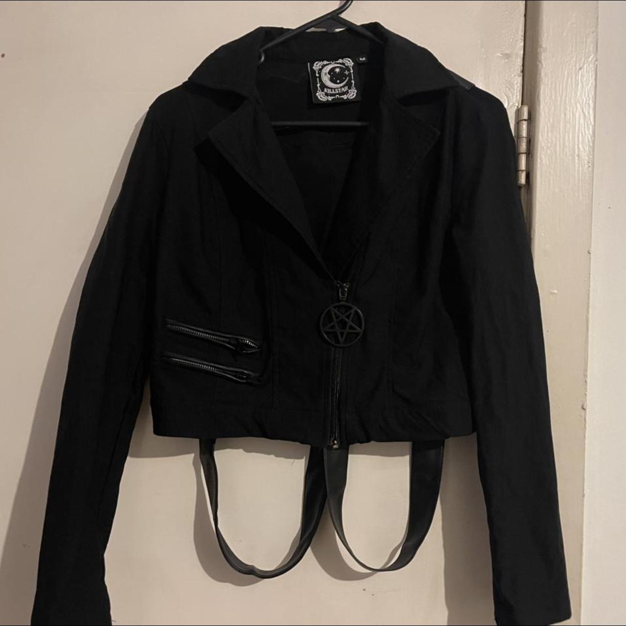 Killstar Women's Black Jacket Depop