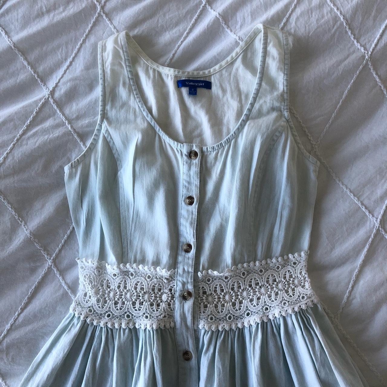Beautiful Vintage Valley Girl Dress size... Depop
