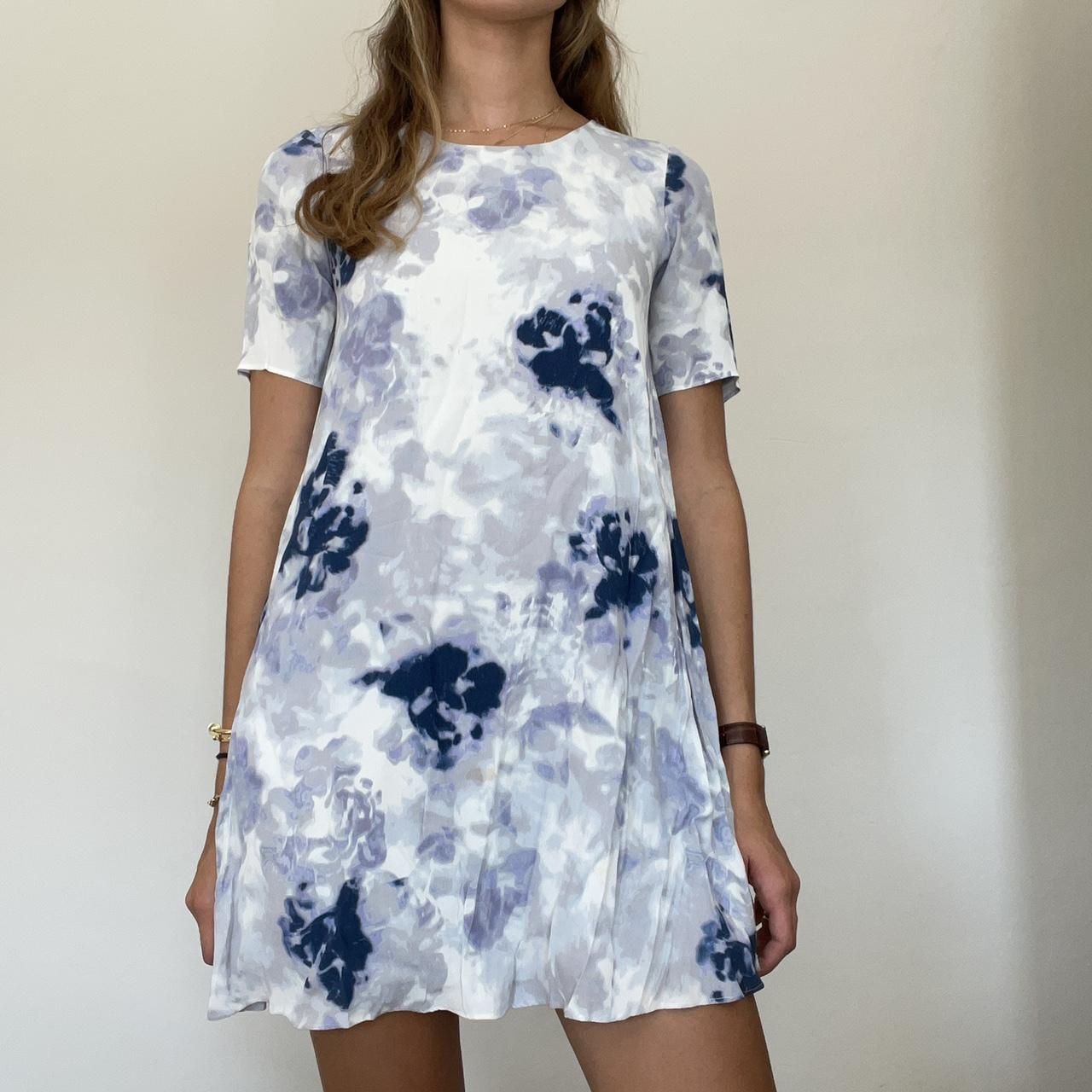 aritzia tie dye dress